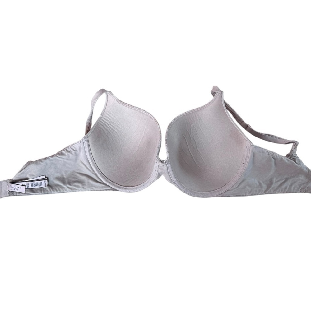 Body By Victoria 34DD- Victorias Secret Beige/Lace Bra - Picture 4 of 8